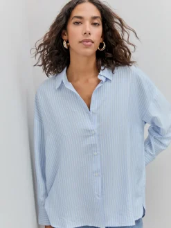 CAMISA RAYAS OVERSIZE