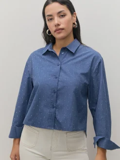 camisa strass