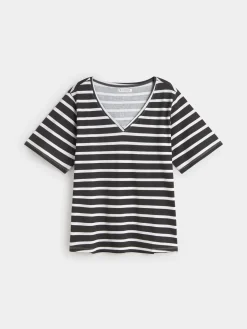 CAMISETA CUELLO PICO