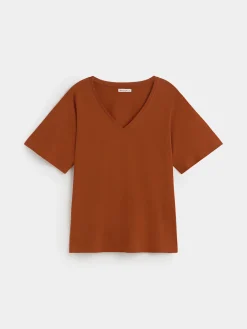 CAMISETA CUELLO PICO