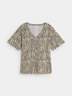 CAMISETA CUELLO PICO