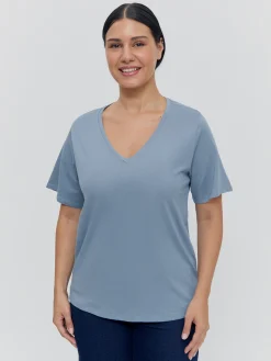 CAMISETA CUELLO PICO