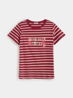 CAMISETA MARINERA LETTERING