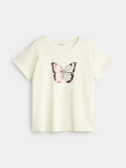 CAMISETA MARIPOSA BUGANVILLA