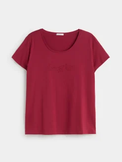 CAMISETA MARIPOSAS TERCIOPELO