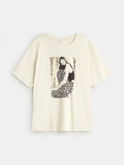 CAMISETA MUCHACHA BRILLANTE