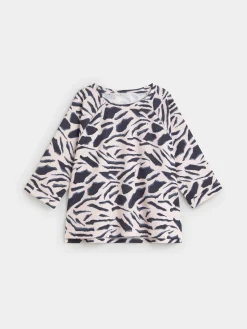 CAMISETA RANGLAN ESTAMPADA