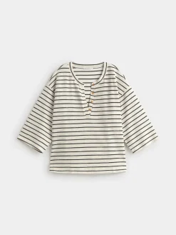 CAMISETA TEXTURA BOTON
