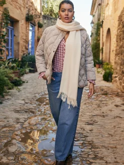 CHAQUETA ACOLCHADA ANCHA