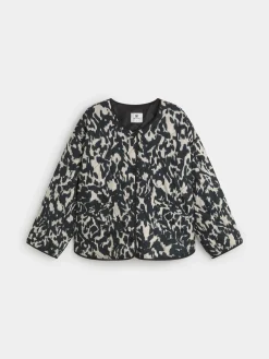 CHAQUETA ACOLCHADA ESTAMPADA