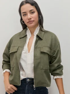 CHAQUETA ANTELINA CREMALLERA