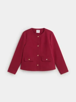 CHAQUETA CUELLO REDONDO