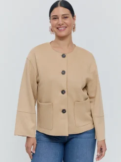 CHAQUETA FLUIDA BOLSILLOS
