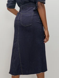 FALDA MIDI VAQUERA