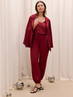 PANTALÓN BOMBACHO SATINADO