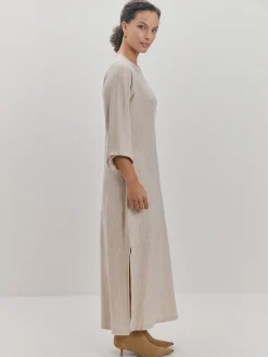 VESTIDO LANOSO PLISADO