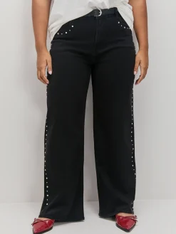 WIDE LEG DETALLE TACHAS