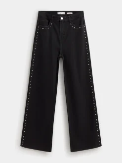 WIDE LEG DETALLE TACHAS